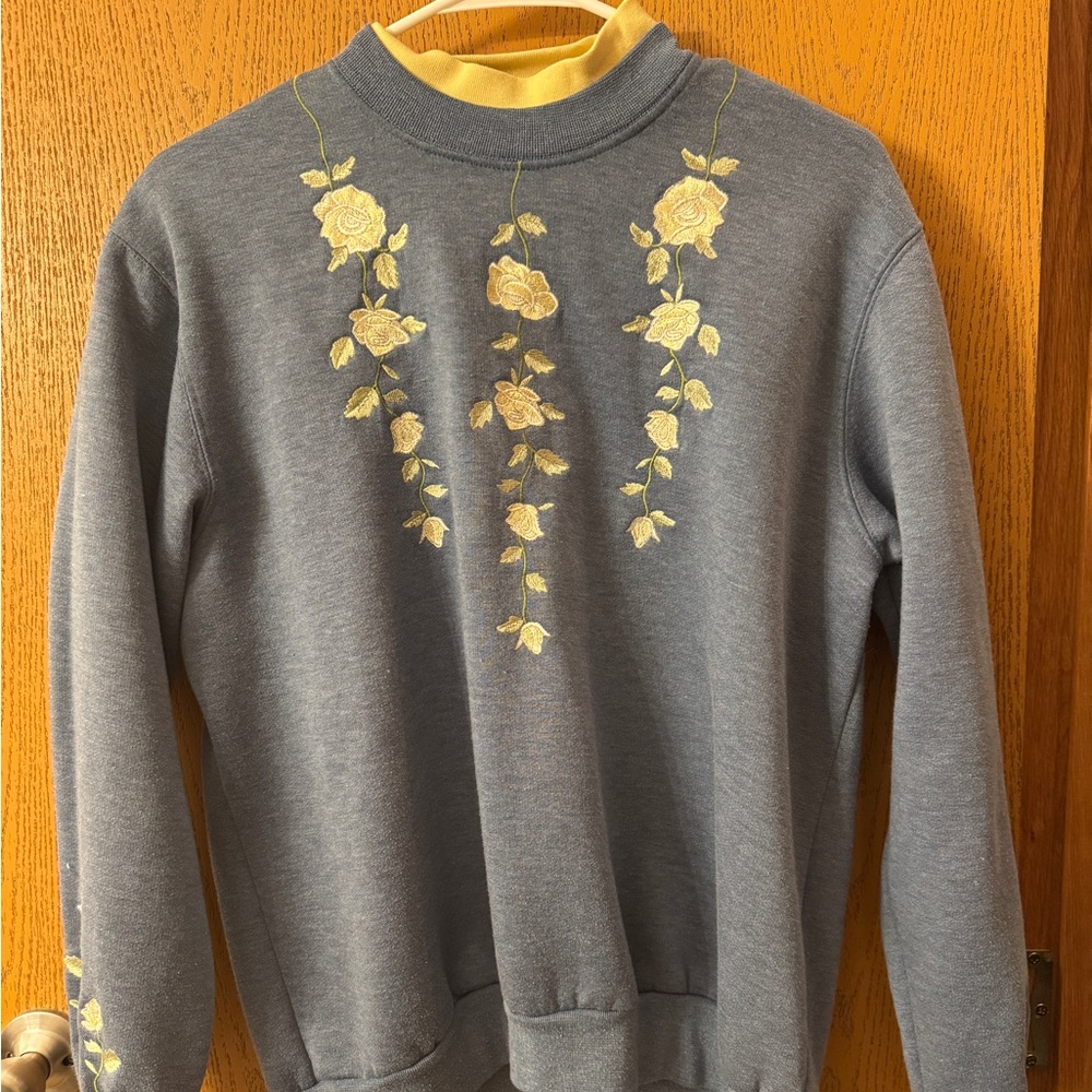 Vintage Bonworth embroidered crewneck